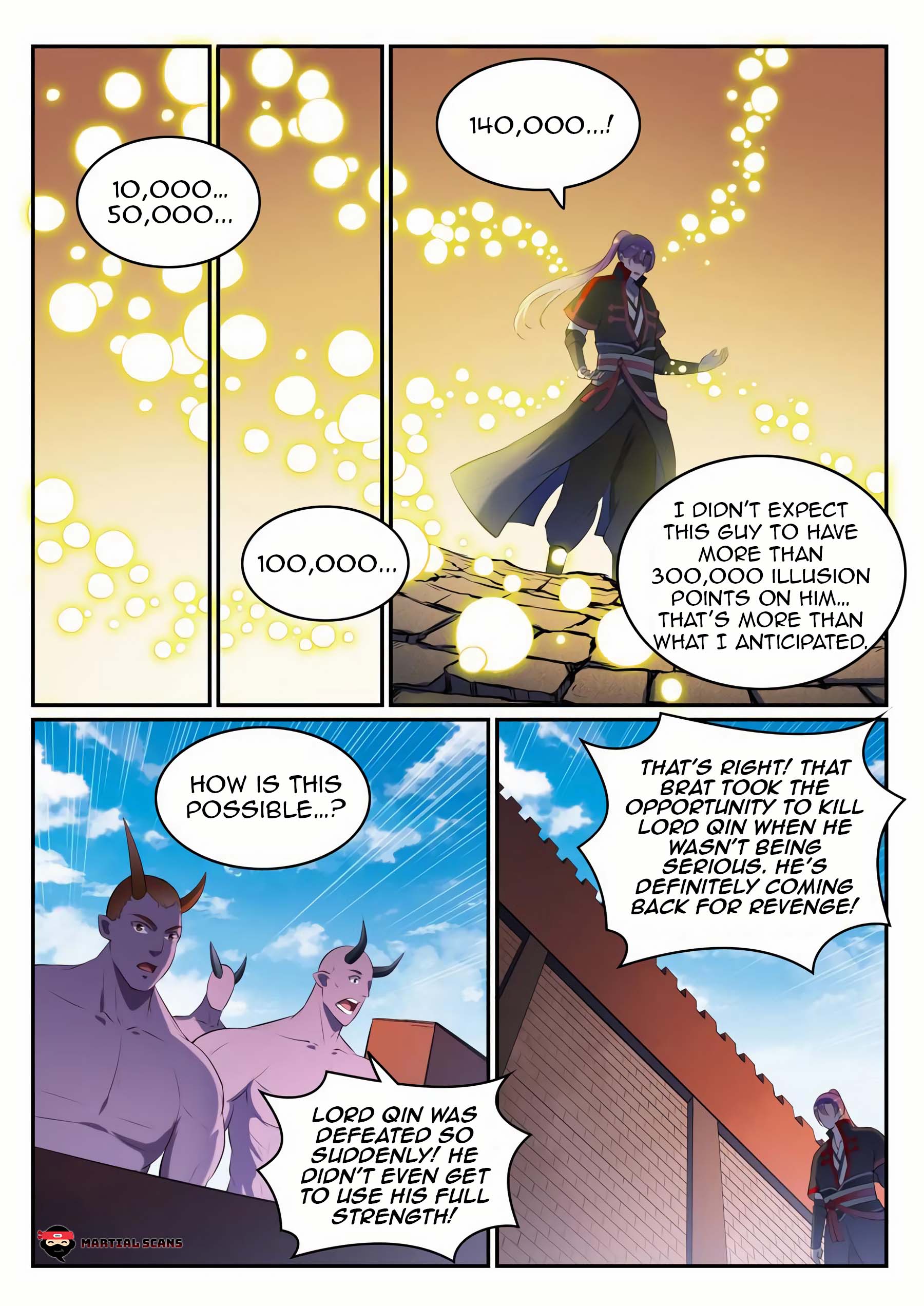 Apotheosis - Elevation to the status of a god chapter 587 page 11