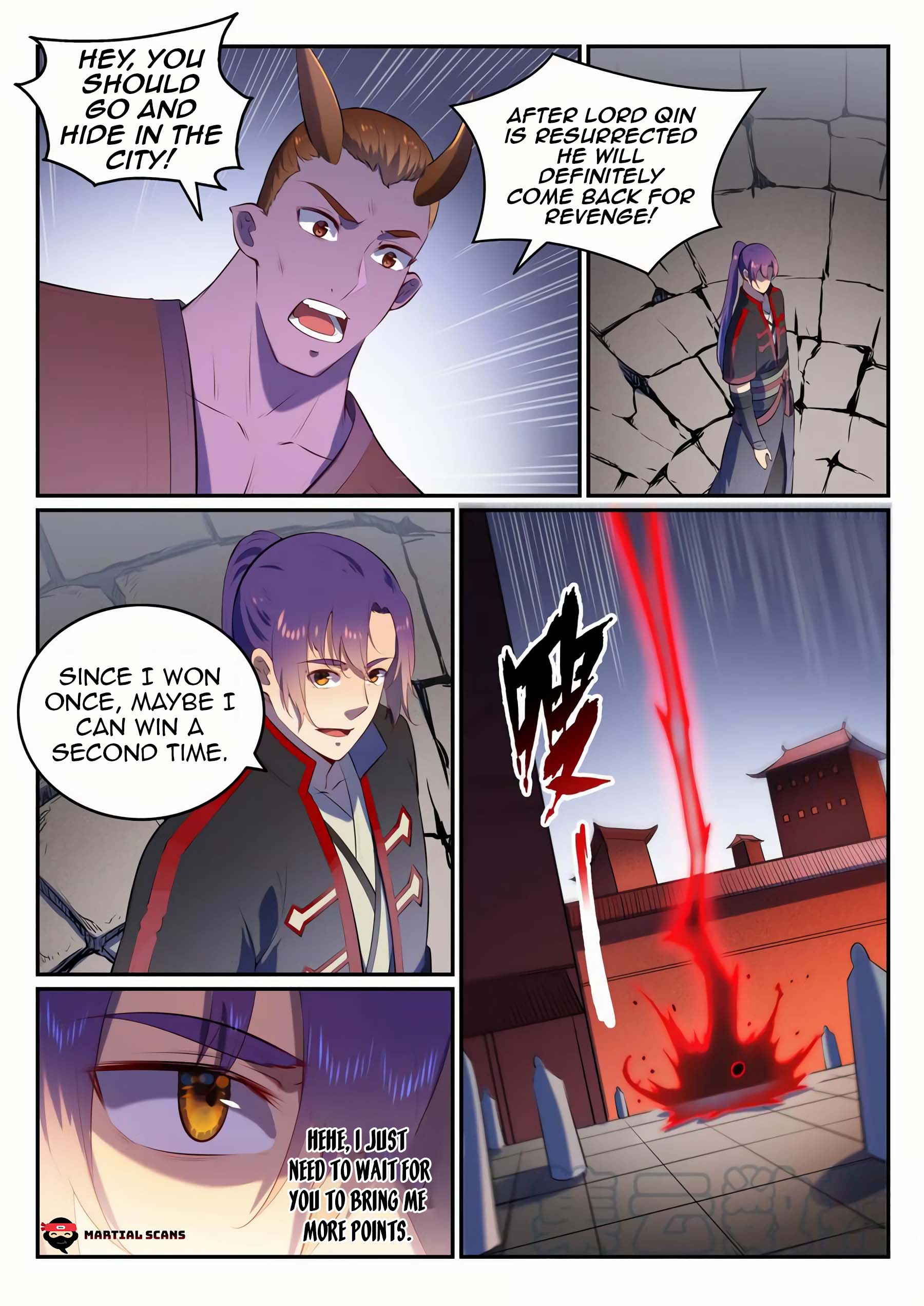 Apotheosis - Elevation to the status of a god chapter 587 page 12