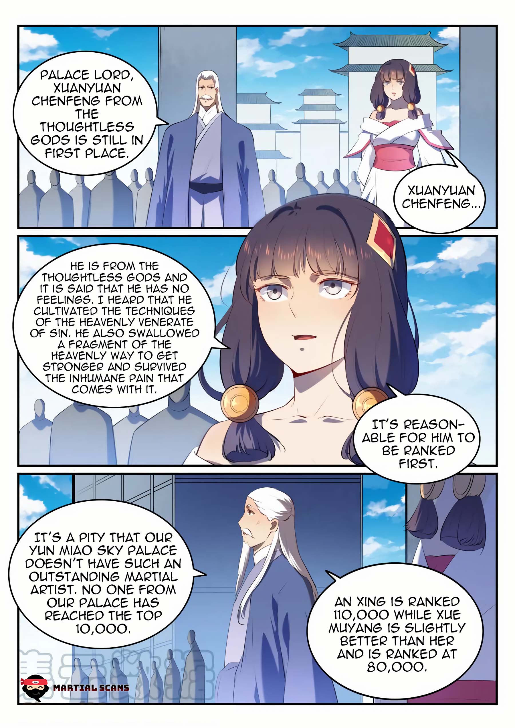 Apotheosis - Elevation to the status of a god chapter 588 page 12