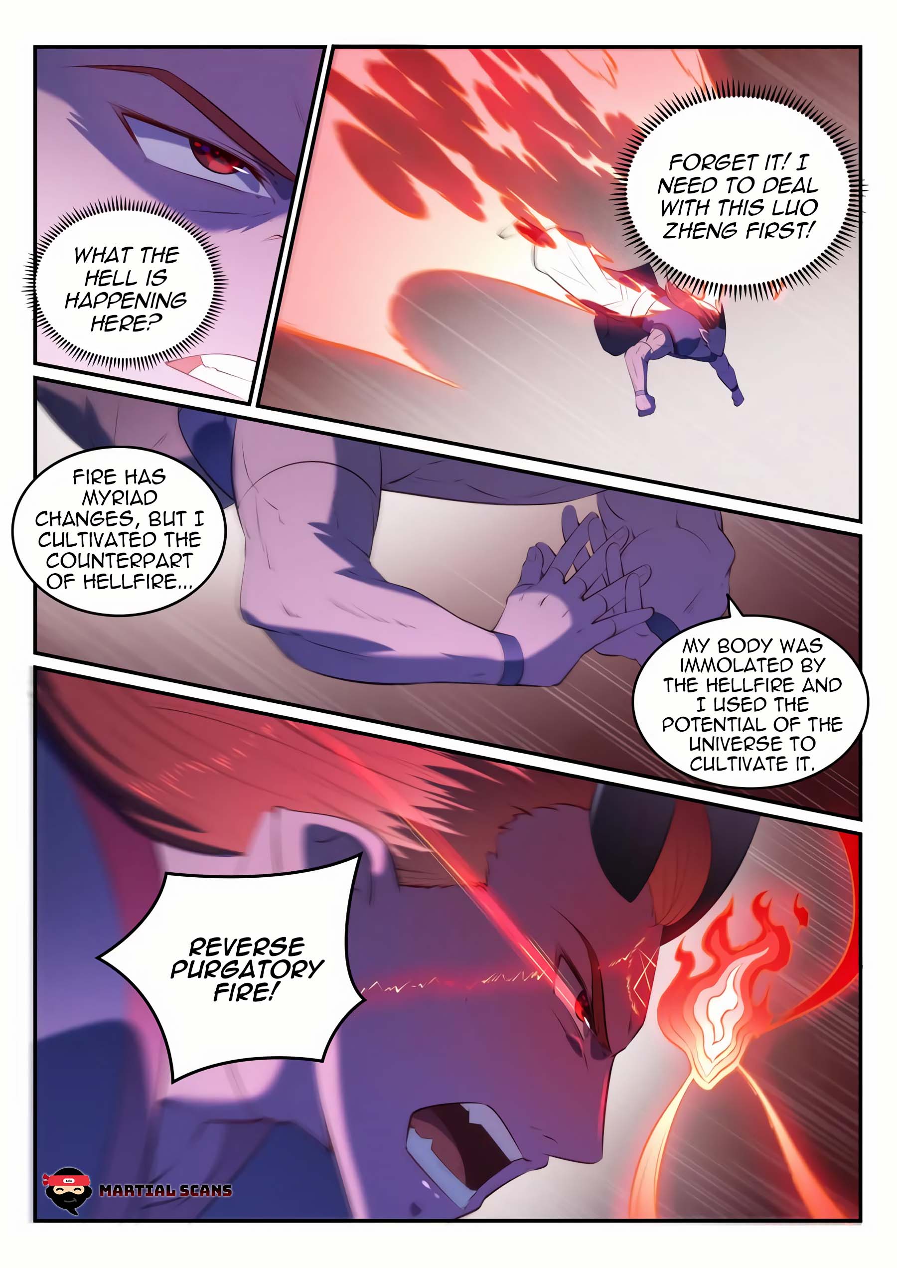 Apotheosis - Elevation to the status of a god chapter 588 page 3