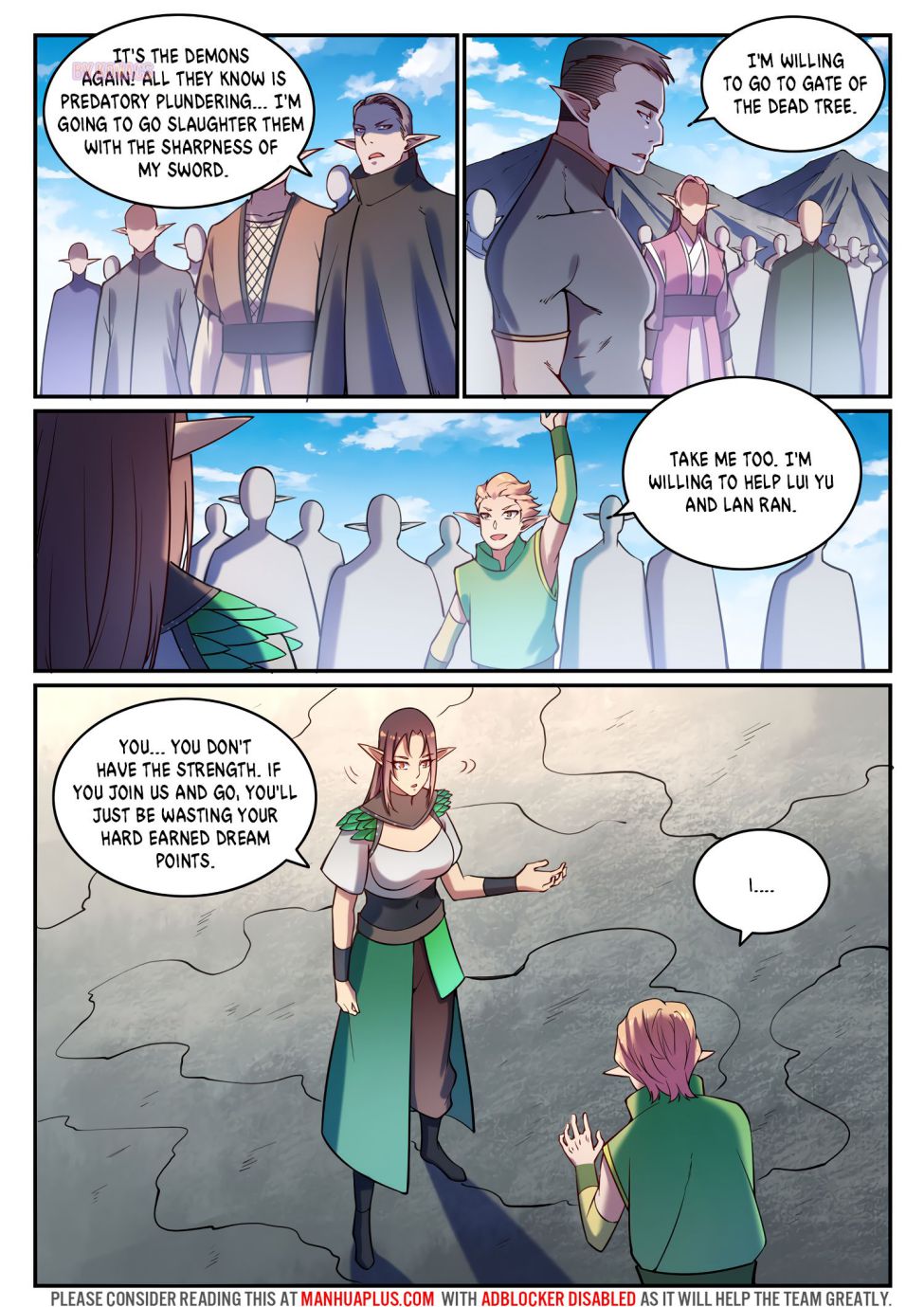 Apotheosis - Elevation to the status of a god chapter 601 page 8