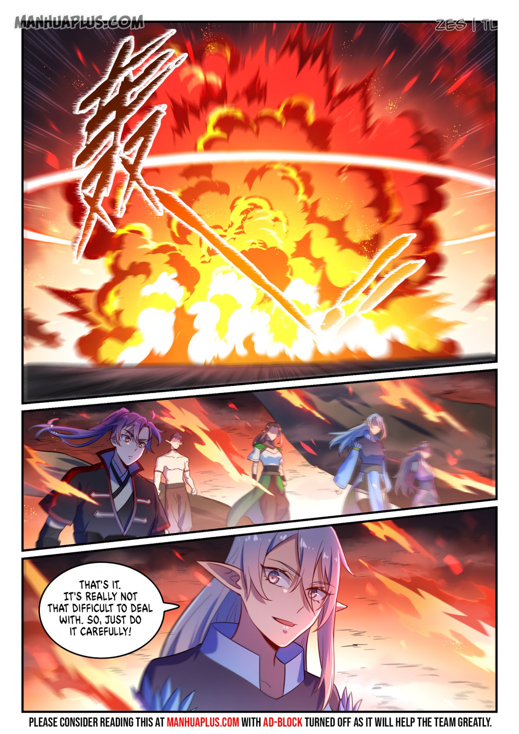 Apotheosis - Elevation to the status of a god chapter 605 page 10