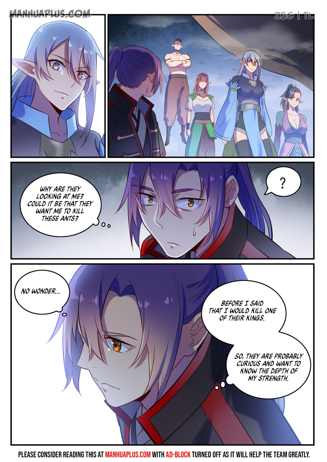 Apotheosis - Elevation to the status of a god chapter 605 page 11