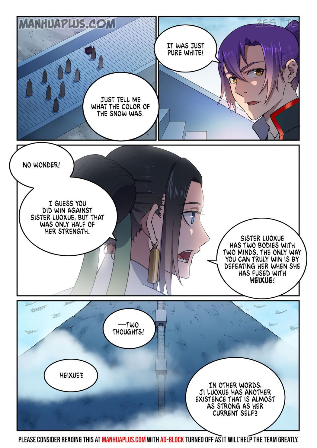 Apotheosis - Elevation to the status of a god chapter 617 page 1