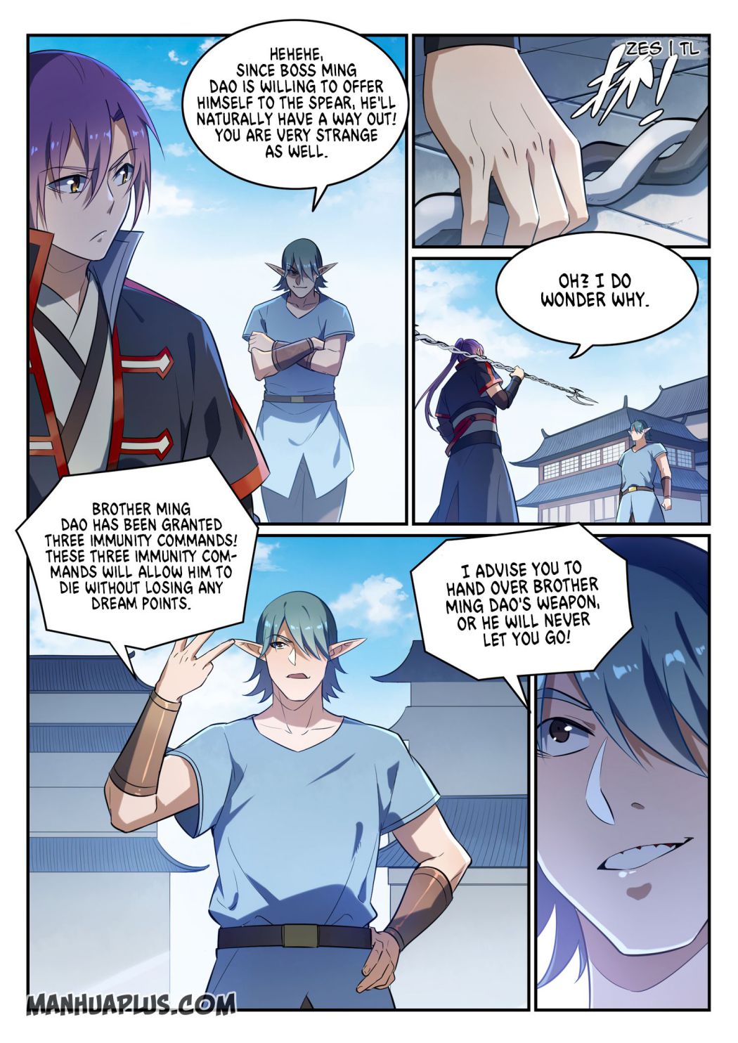 Apotheosis - Elevation to the status of a god chapter 642 page 1