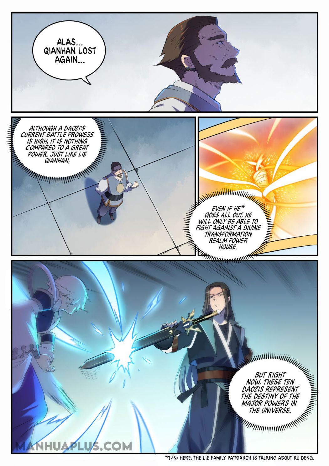 Apotheosis - Elevation to the status of a god chapter 668 page 8