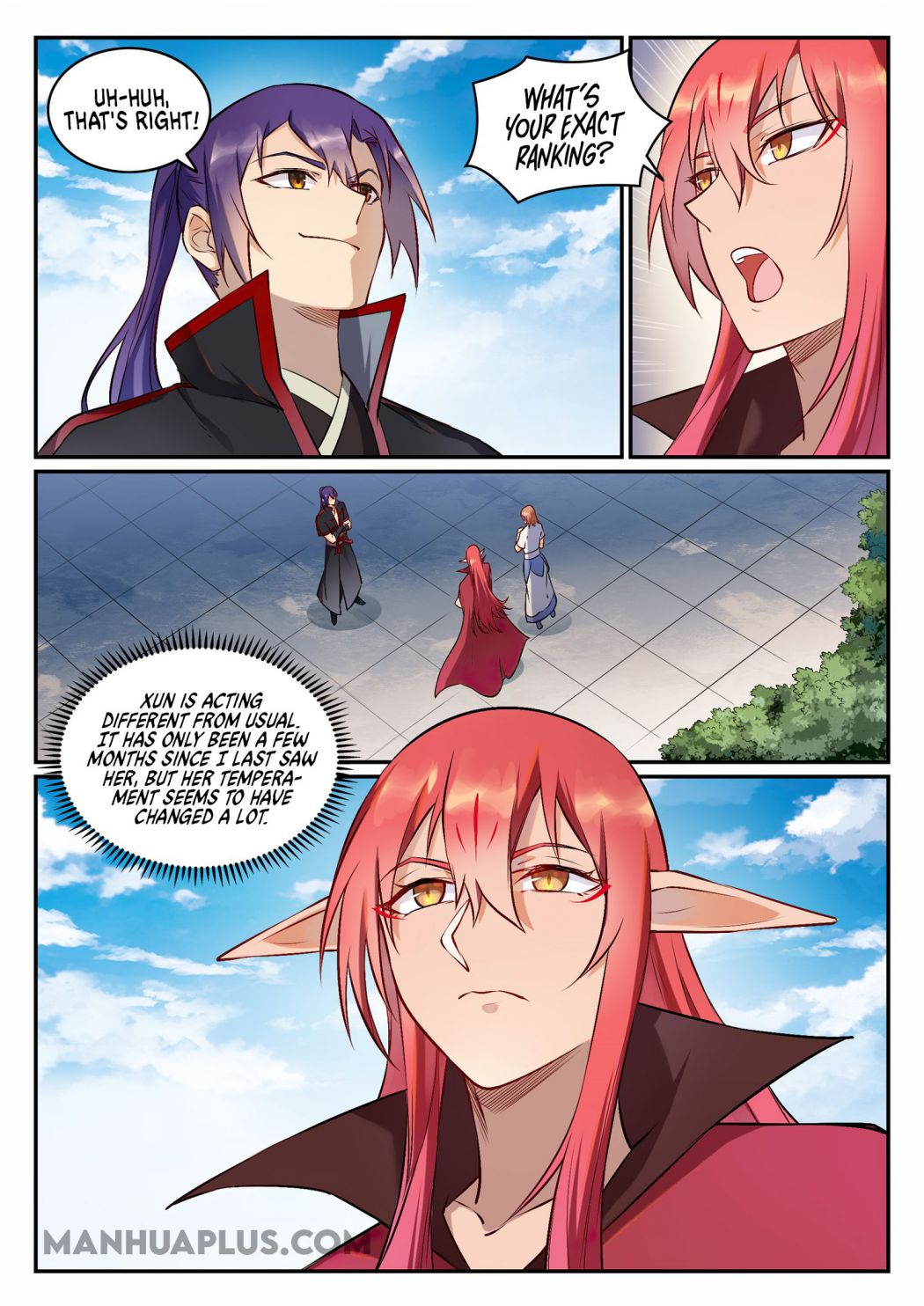 Apotheosis - Elevation to the status of a god chapter 691 page 1