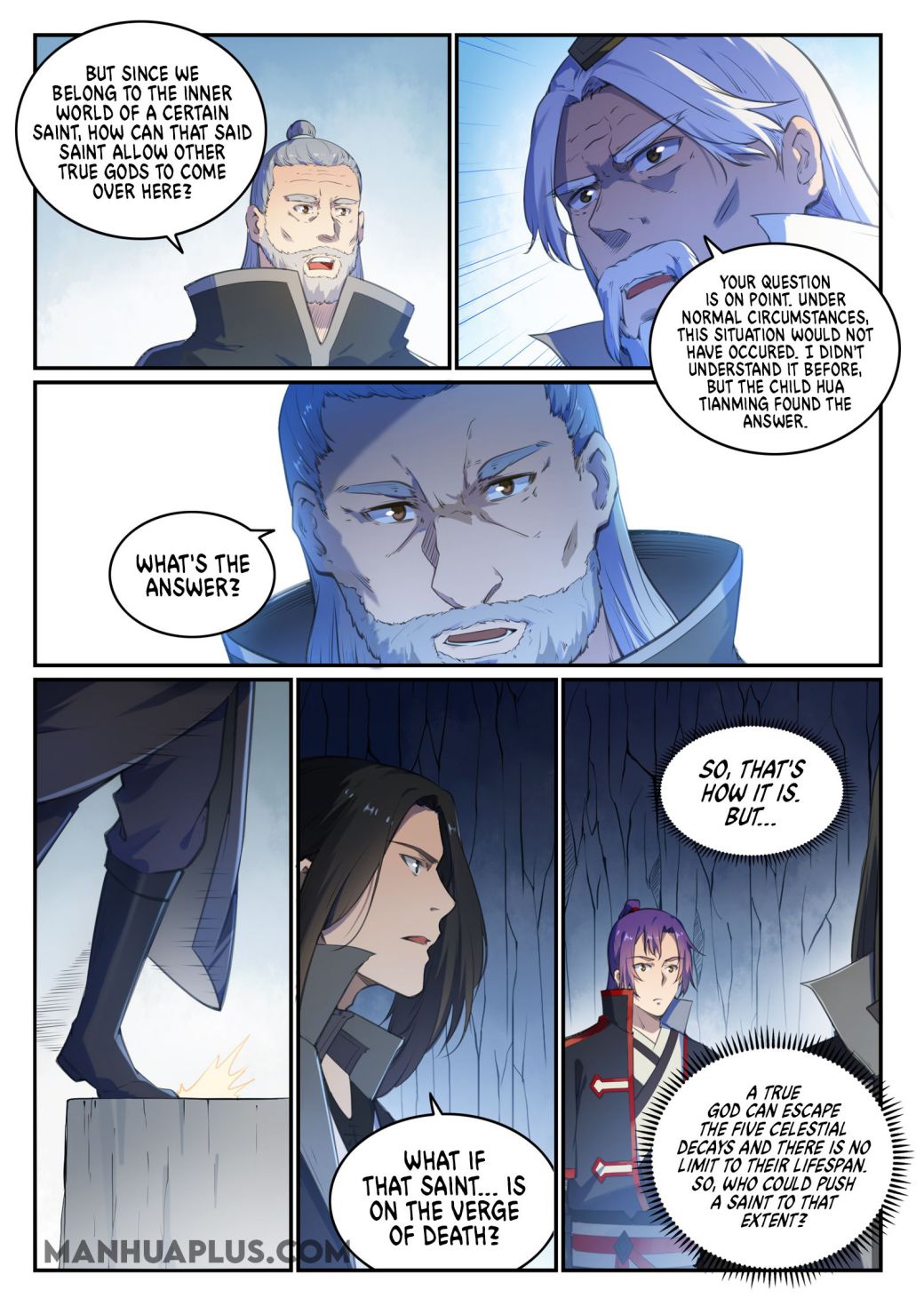 Apotheosis - Elevation to the status of a god chapter 705 page 1