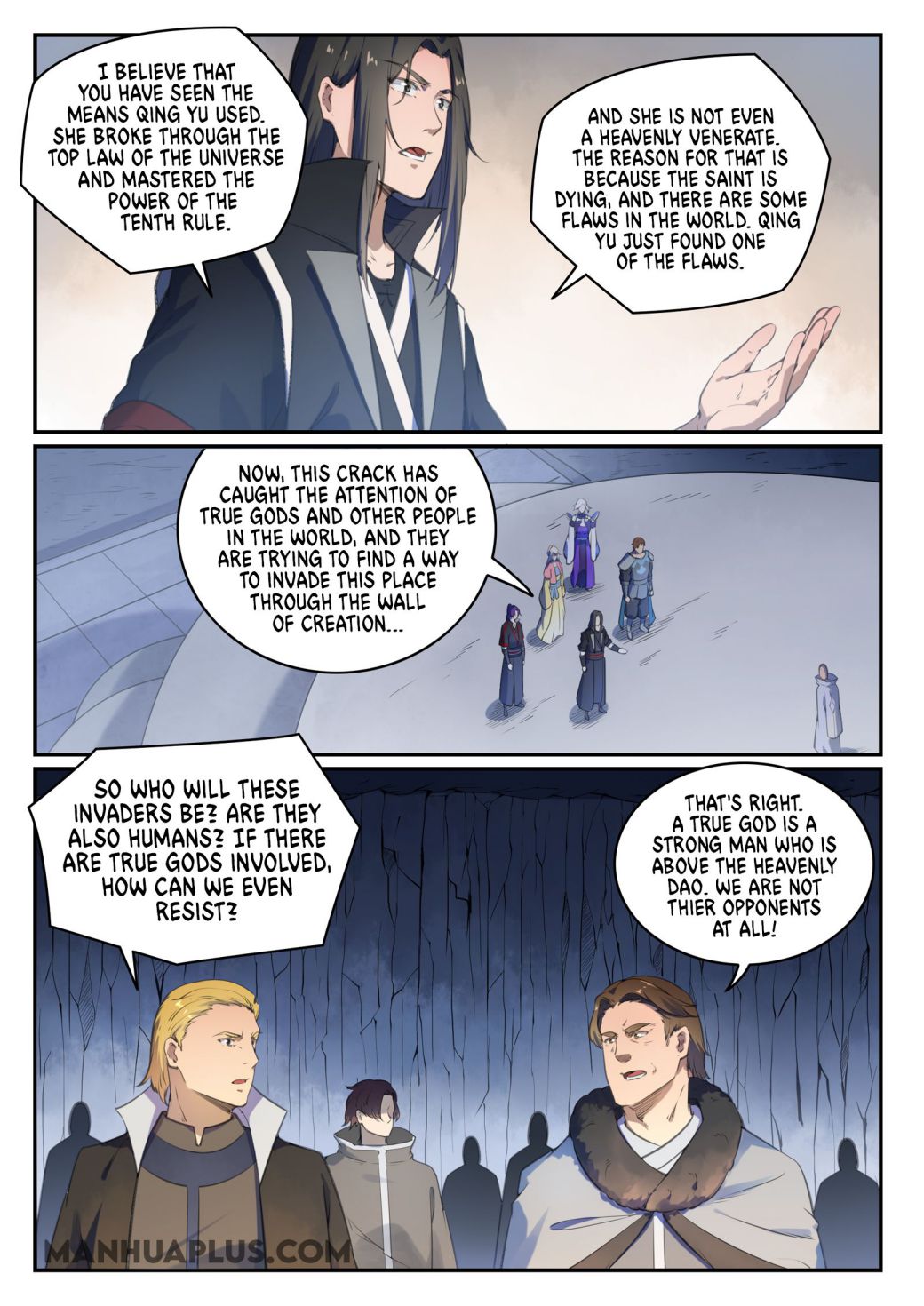 Apotheosis - Elevation to the status of a god chapter 705 page 2