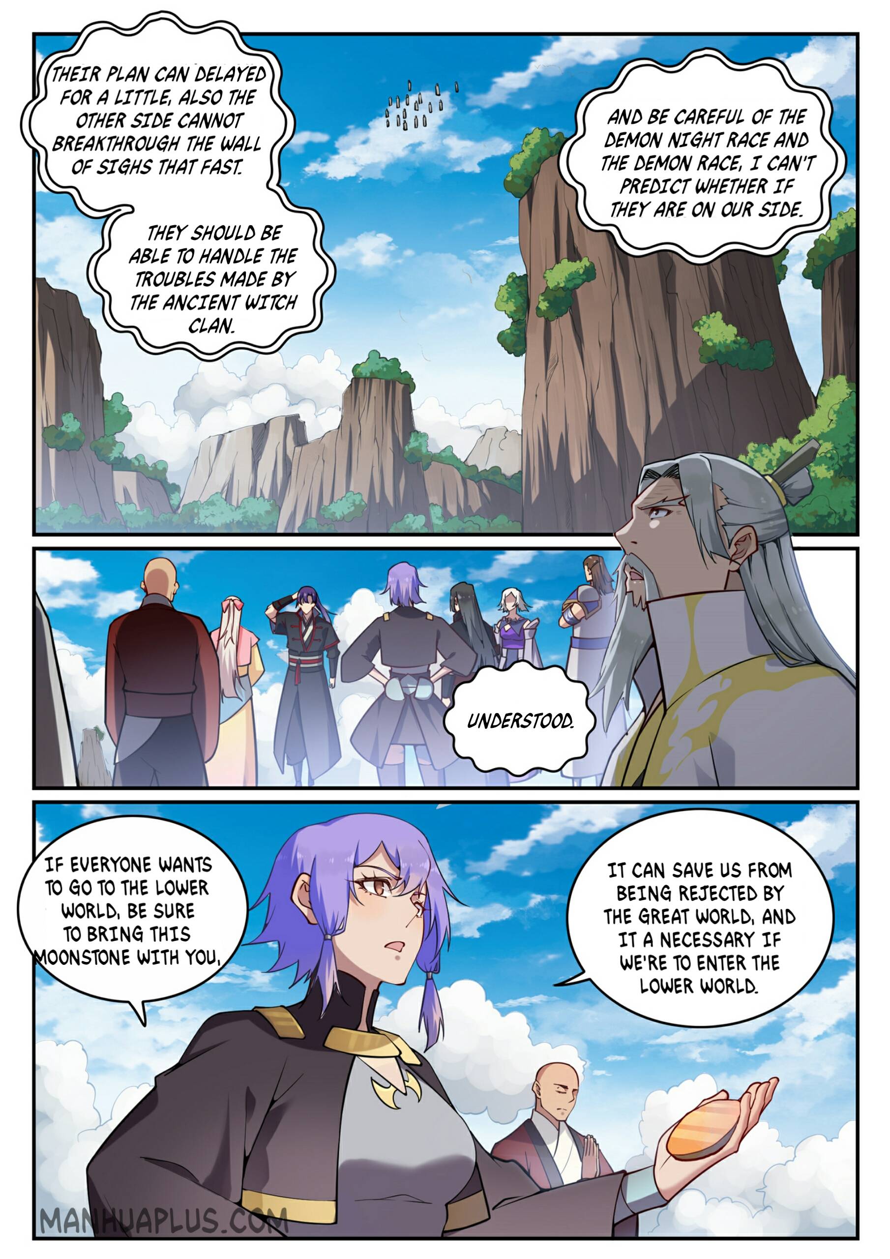 Apotheosis - Elevation to the status of a god chapter 709 page 11