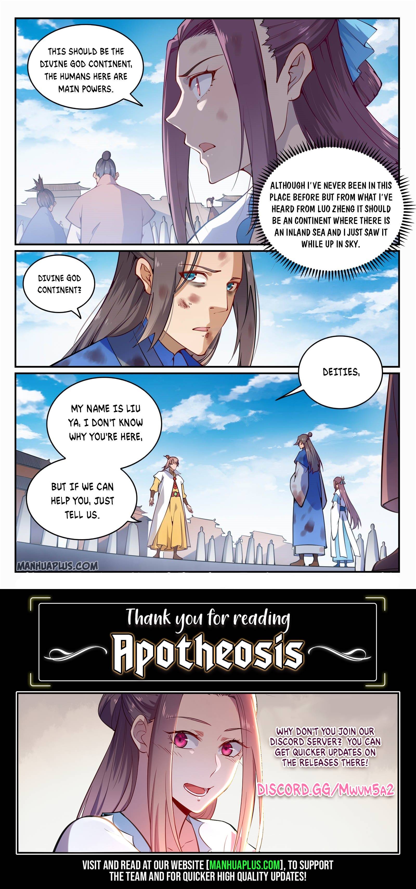 Apotheosis - Elevation to the status of a god chapter 711 page 14