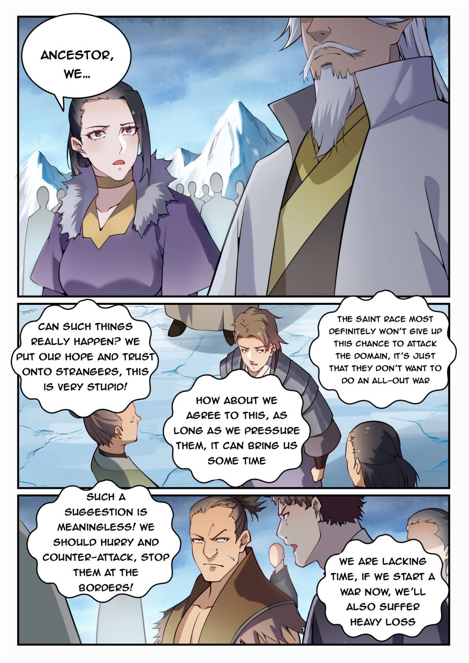 Apotheosis - Elevation to the status of a god chapter 725 page 1