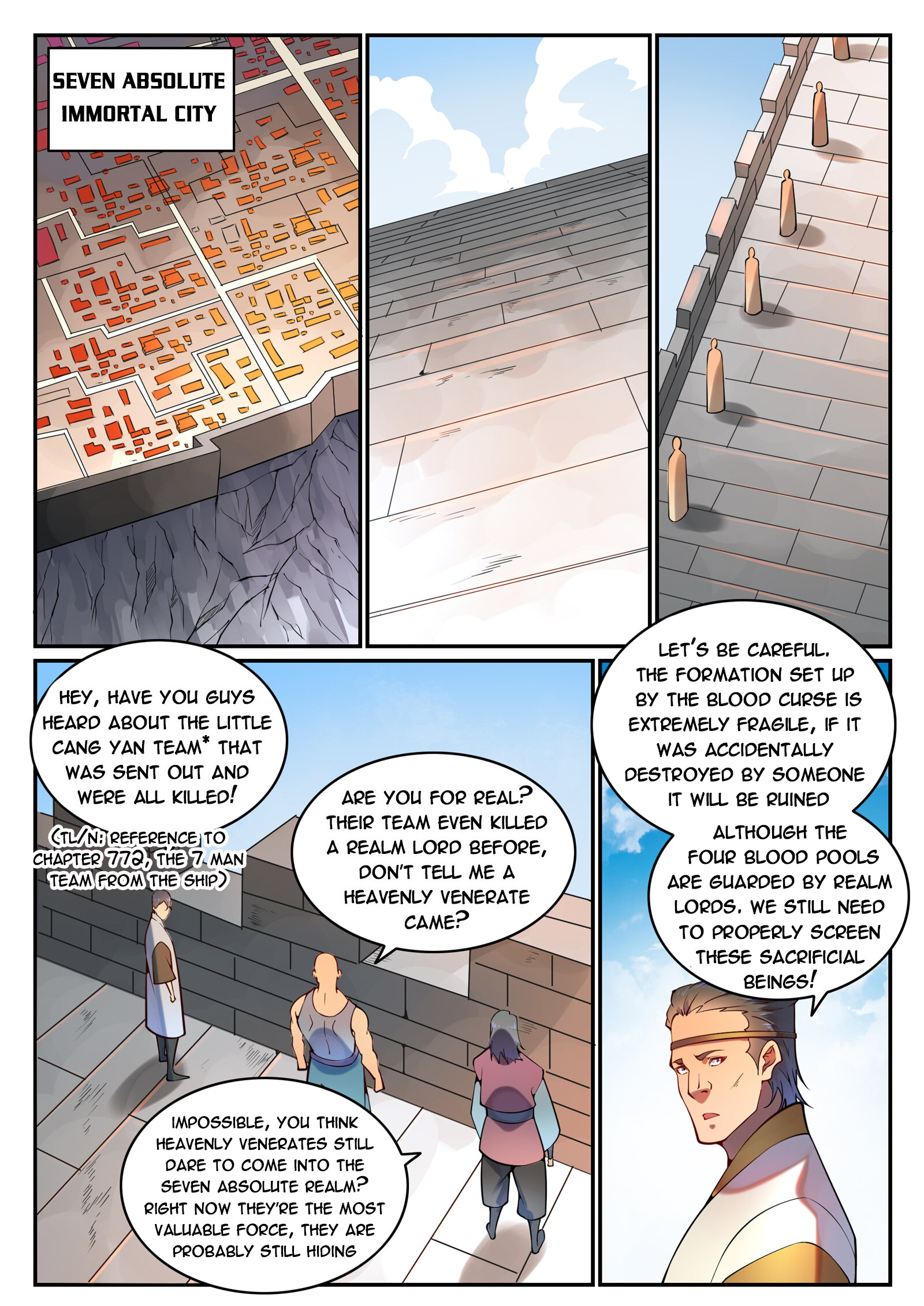 Apotheosis - Elevation to the status of a god chapter 774 page 8