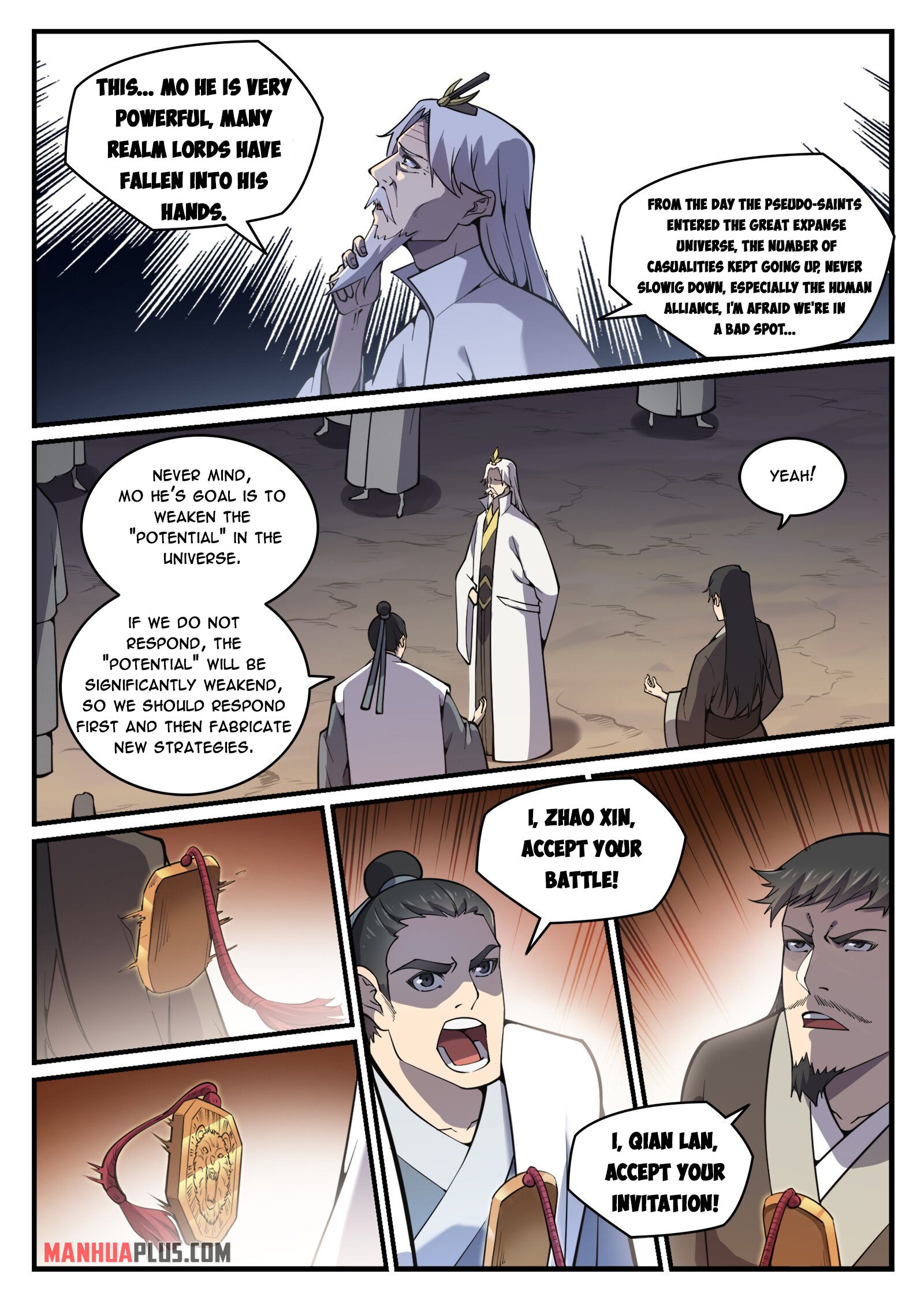 Apotheosis - Elevation to the status of a god chapter 784 page 3