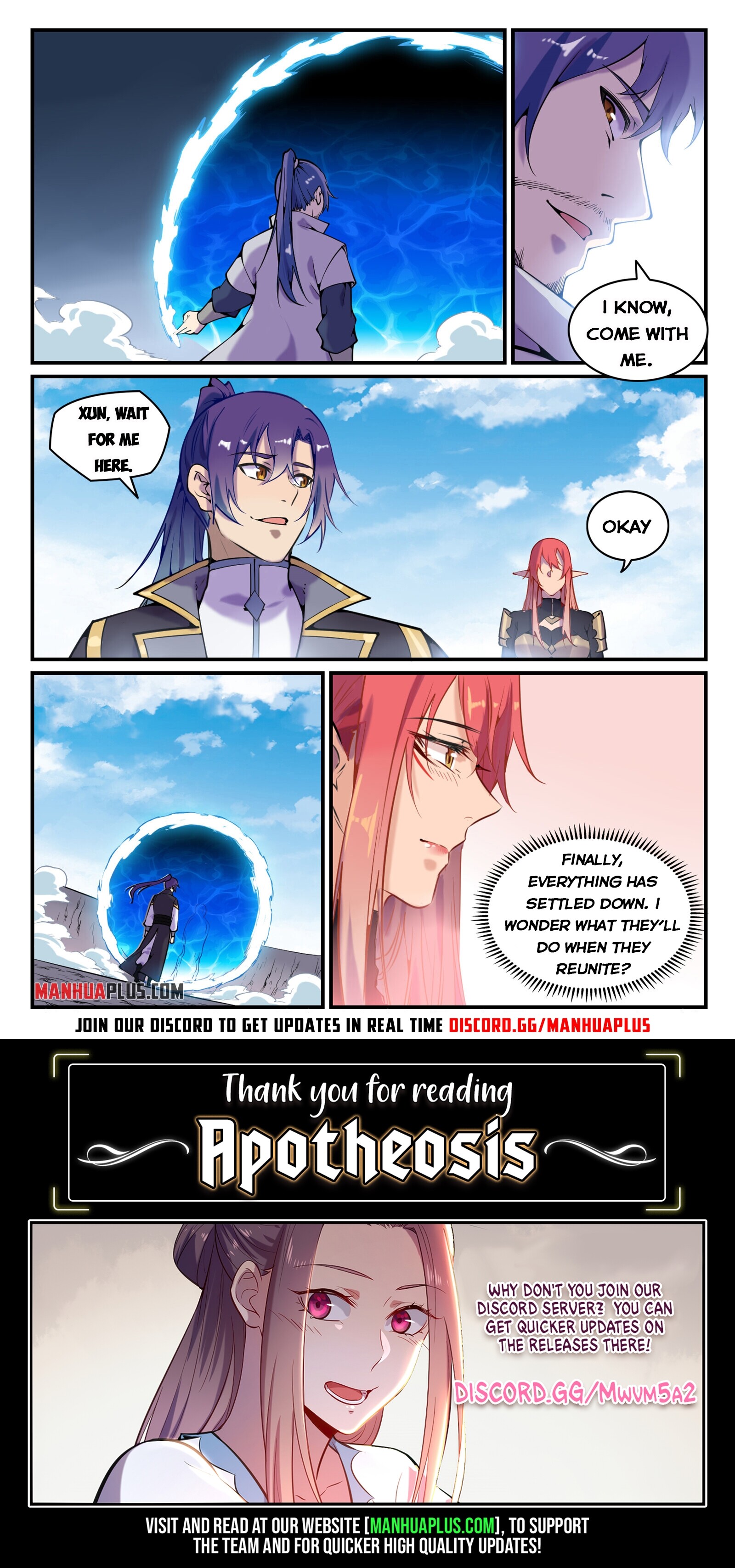 Apotheosis - Elevation to the status of a god chapter 800 page 14