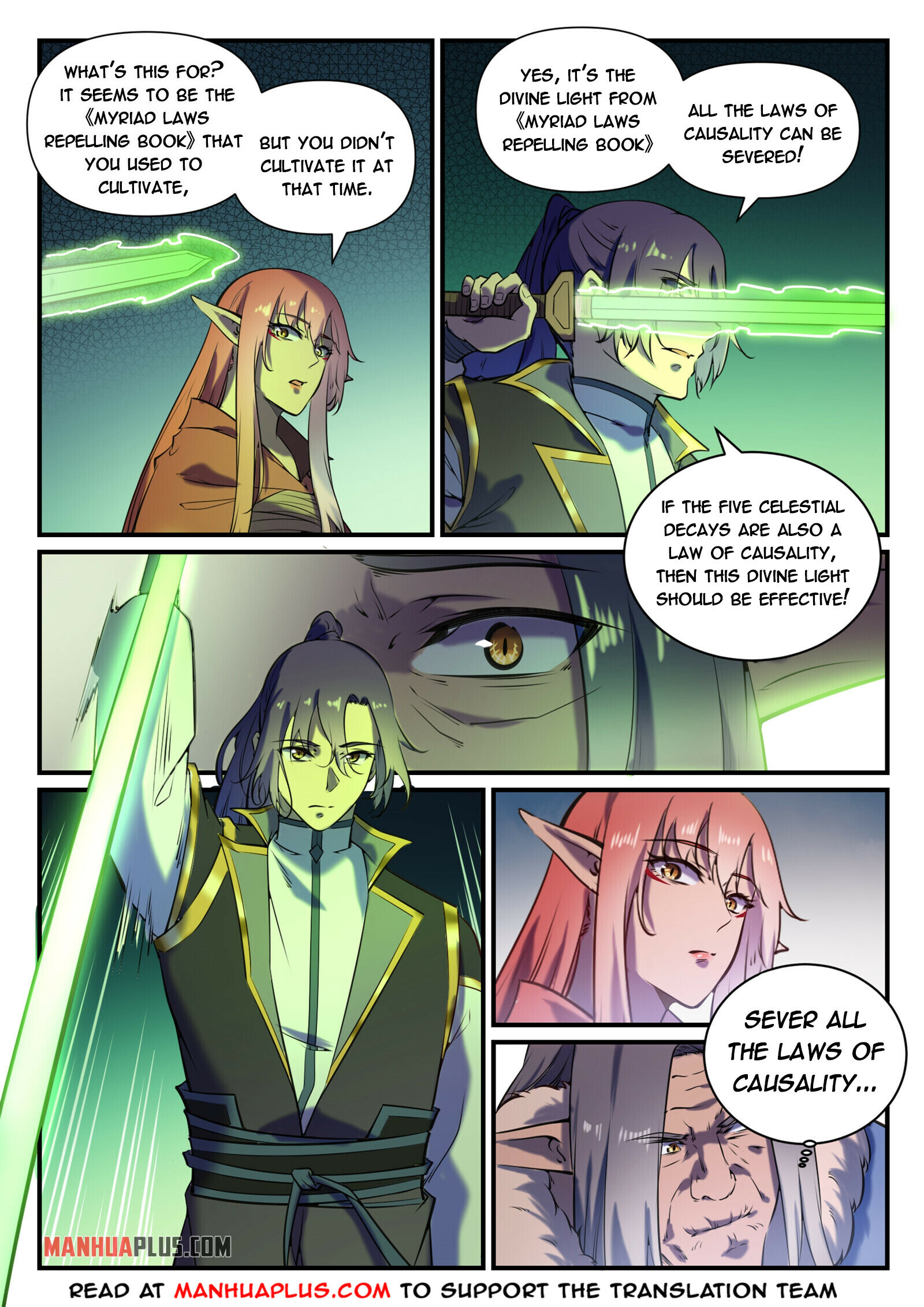 Apotheosis - Elevation to the status of a god chapter 804 page 8