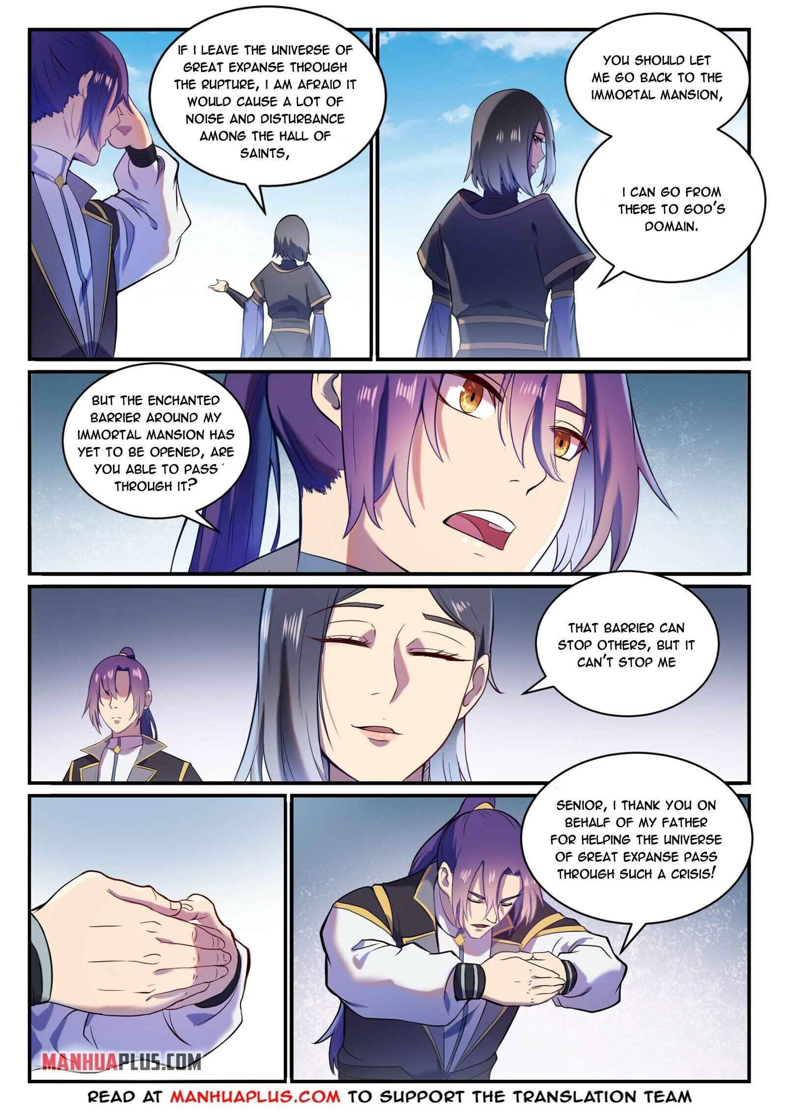 Apotheosis - Elevation to the status of a god chapter 834 page 10