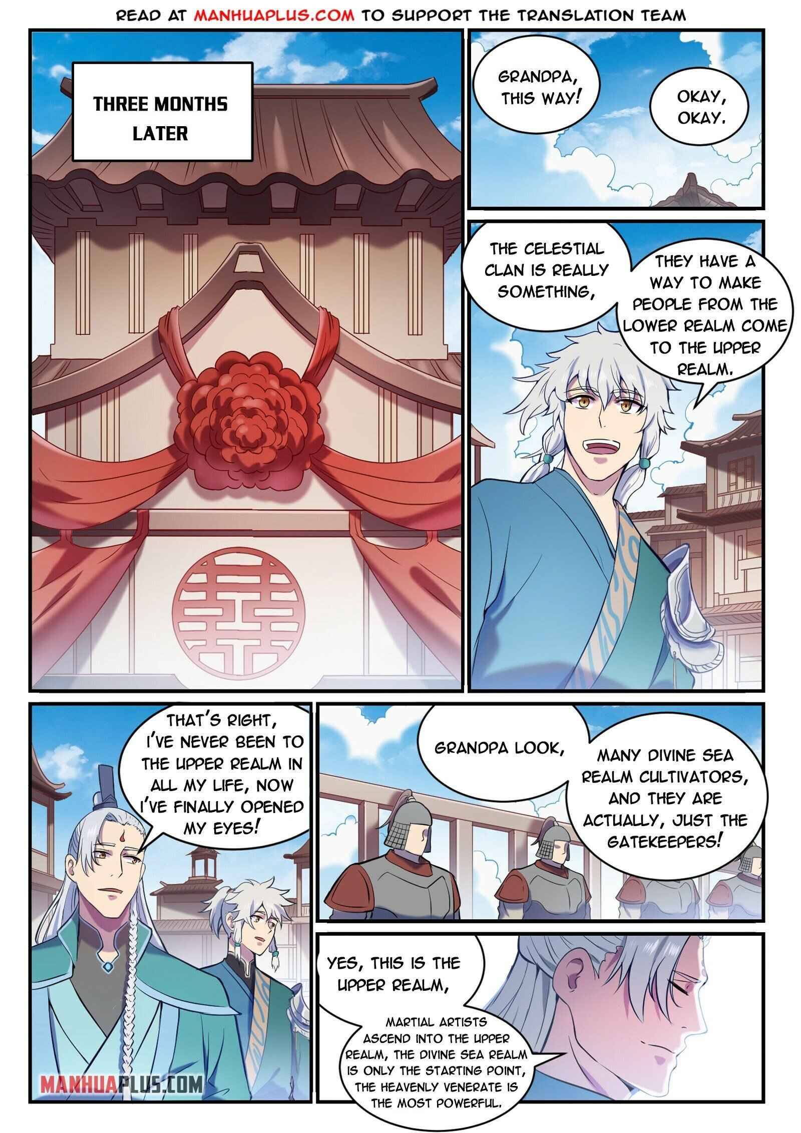 Apotheosis - Elevation to the status of a god chapter 835 page 1