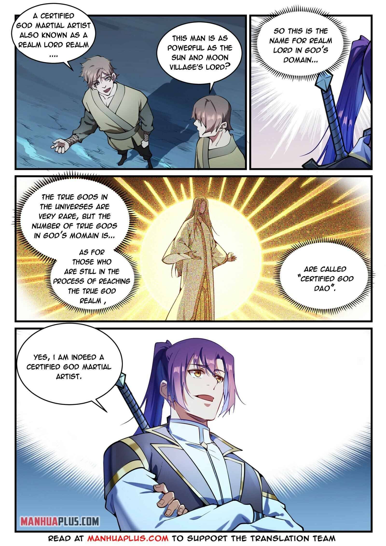 Apotheosis - Elevation to the status of a god chapter 844 page 1