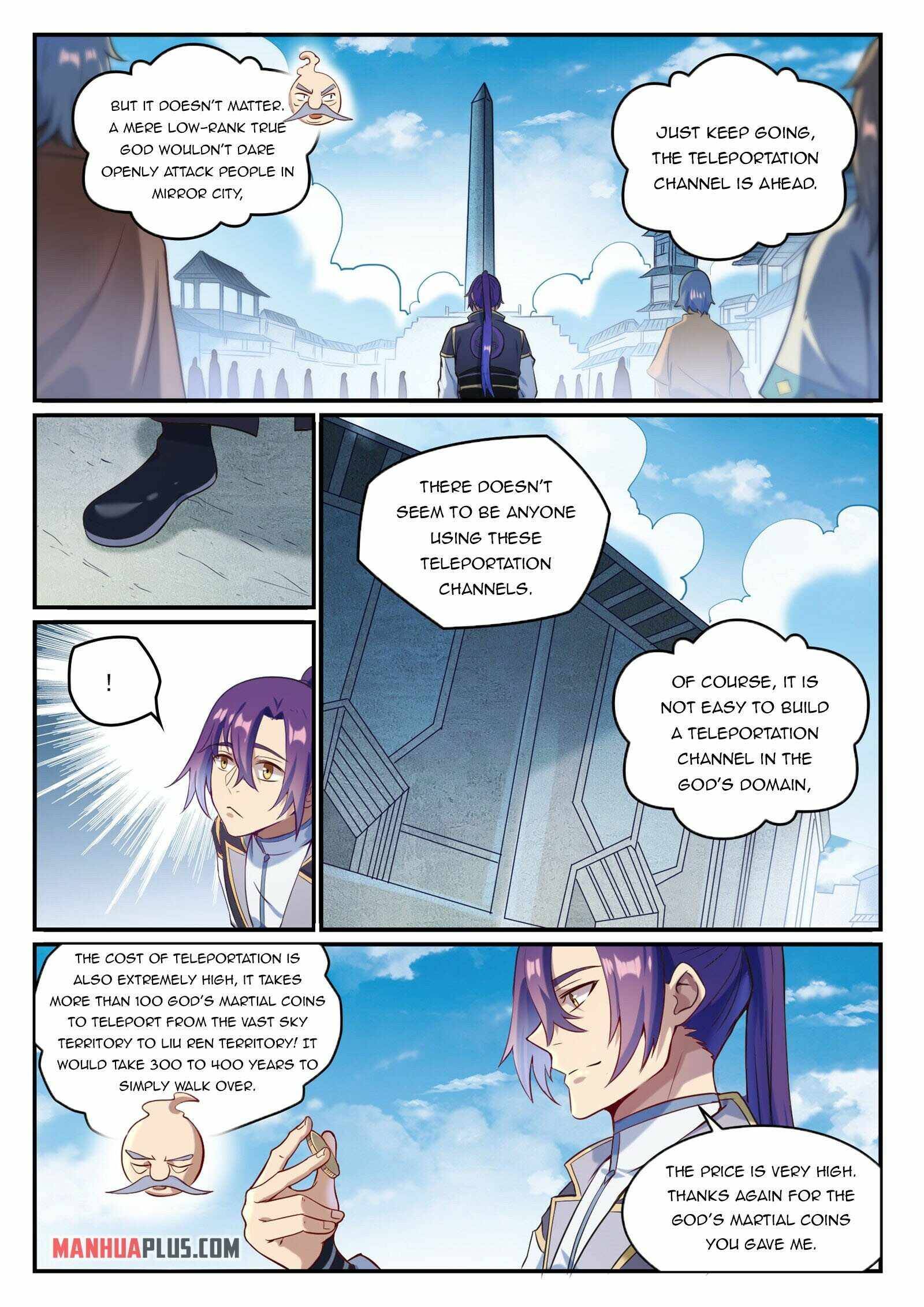 Apotheosis - Elevation to the status of a god chapter 855 page 10