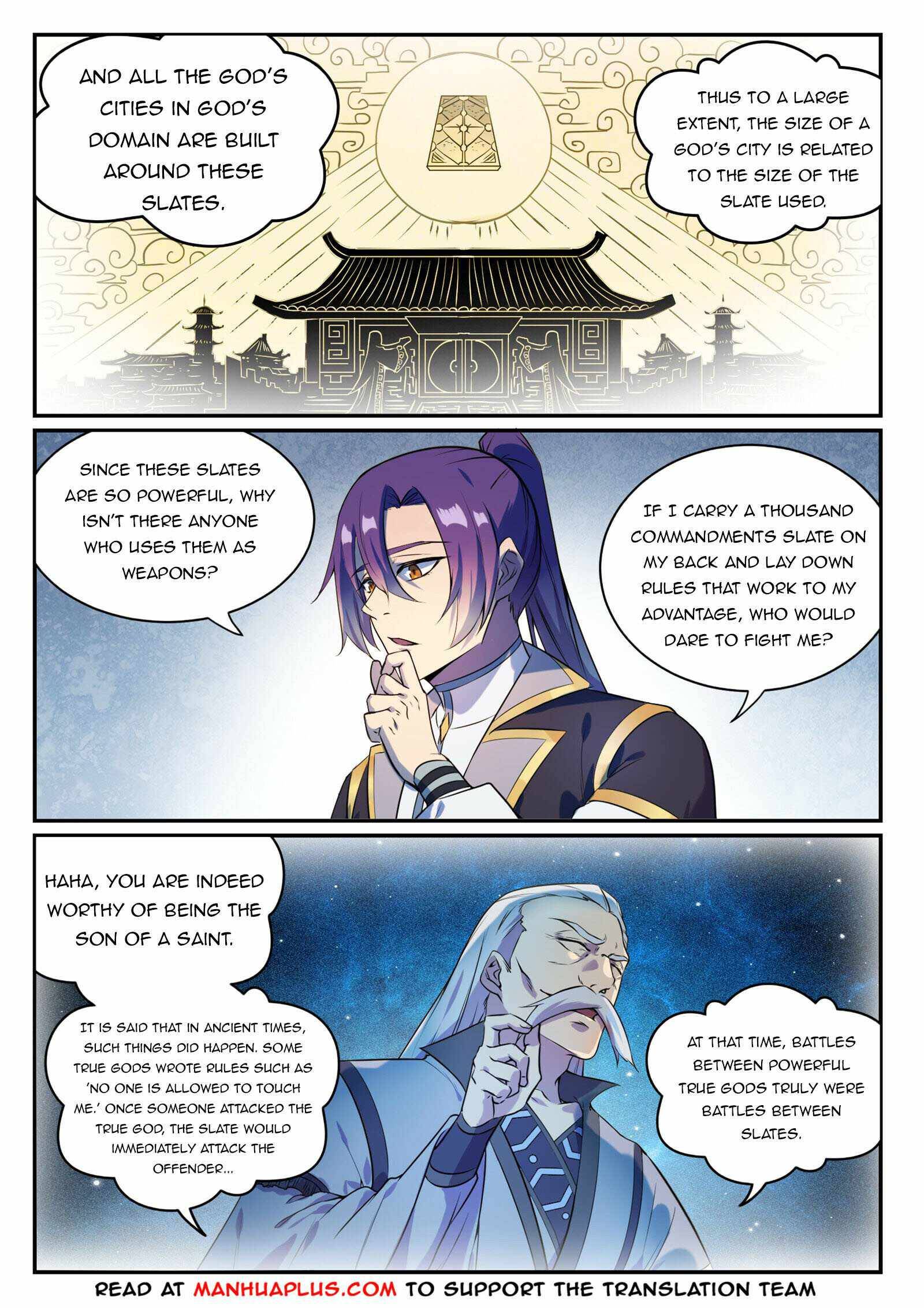 Apotheosis - Elevation to the status of a god chapter 856 page 1