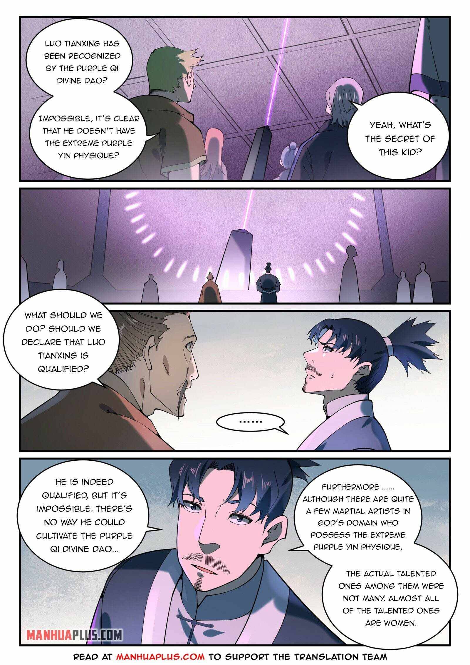 Apotheosis - Elevation to the status of a god chapter 866 page 1