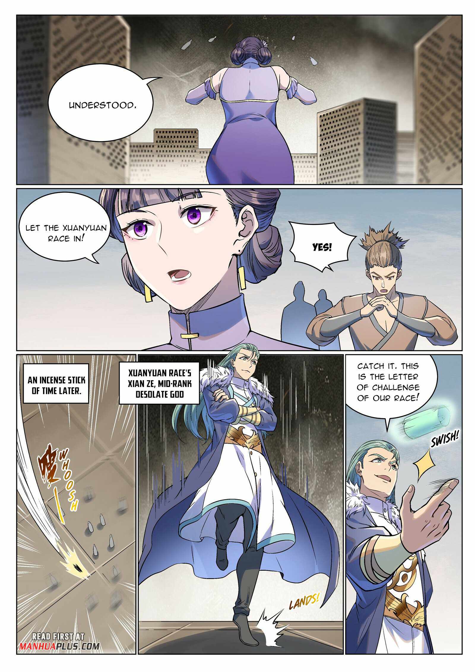 Apotheosis - Elevation to the status of a god chapter 994 page 3