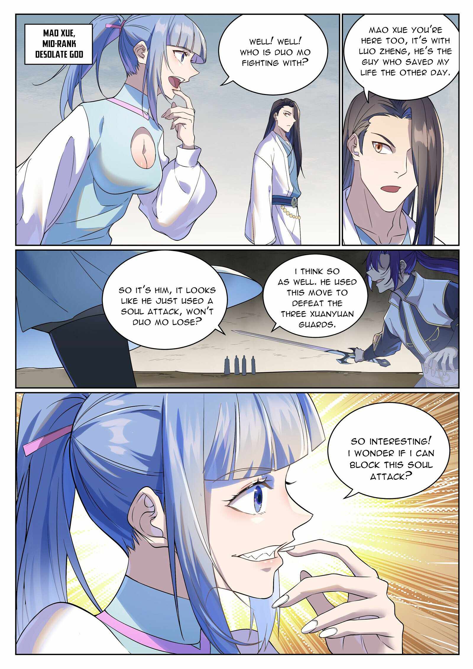 Apotheosis - Elevation to the status of a god chapter 995 page 4