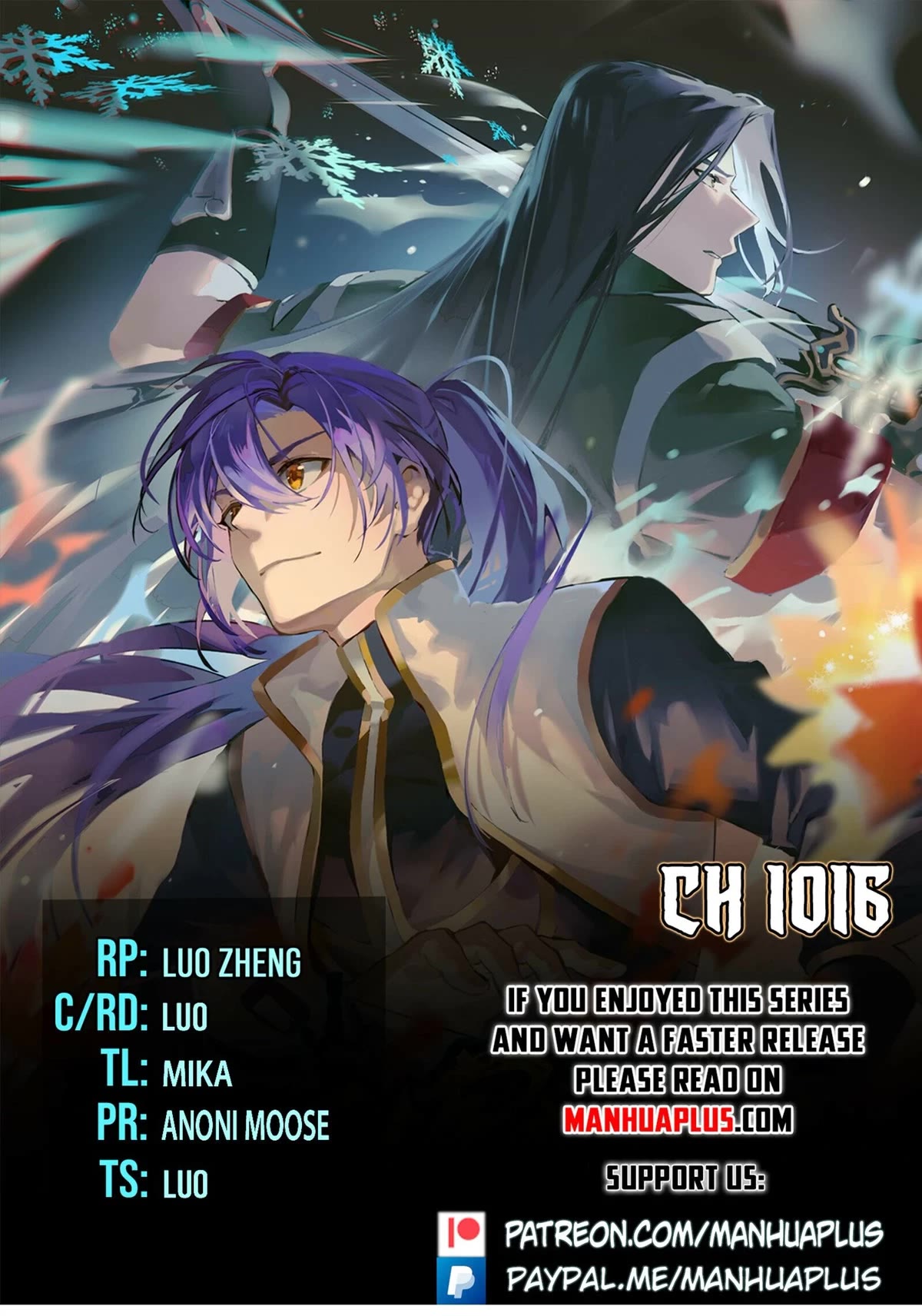 Apotheosis chapter 1008 page 1