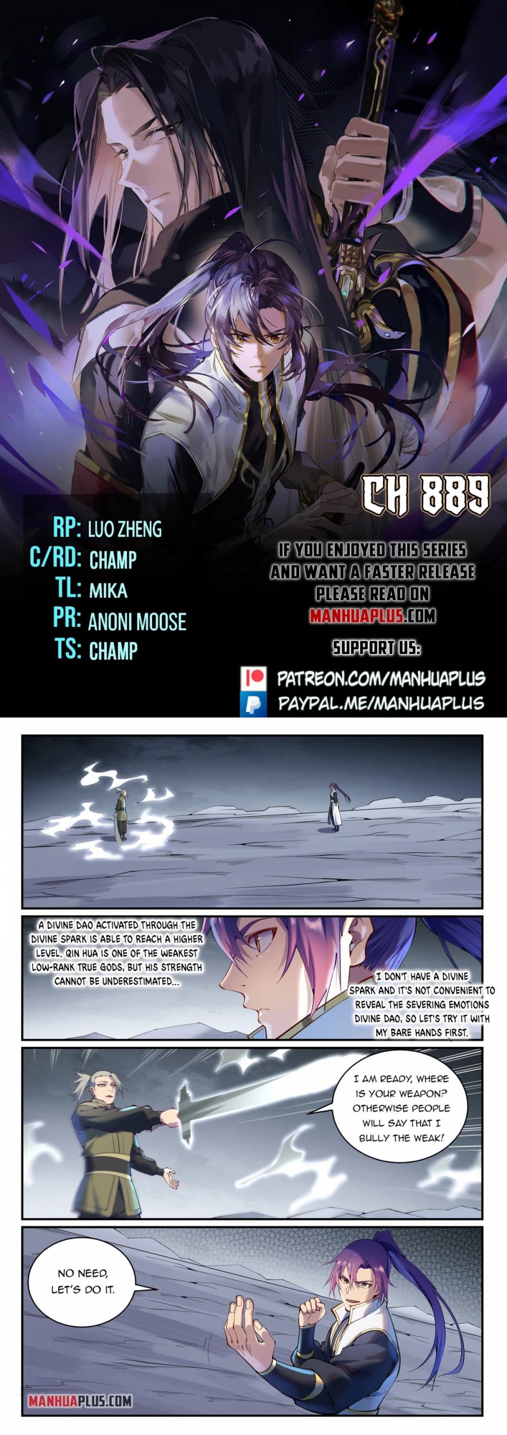Apotheosis chapter 881 page 1