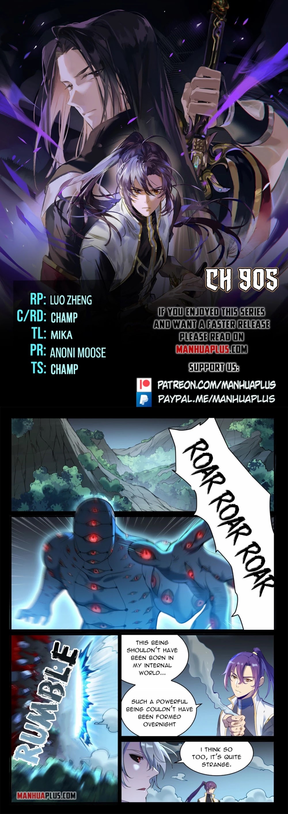 Apotheosis chapter 897 page 1