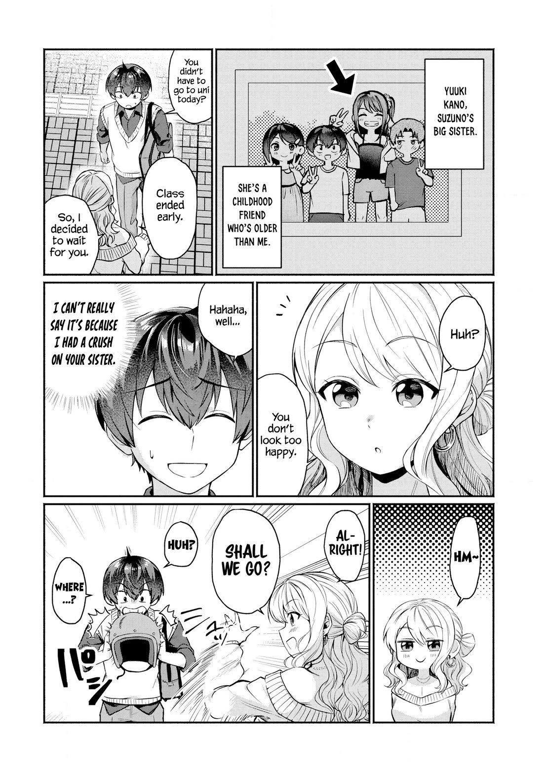 Apparently, My Childhood Friend’s Older Sister, Who is Called a Gal Nowadays, is a Yandere Who Pathologically Loves Me chapter 1 page 10