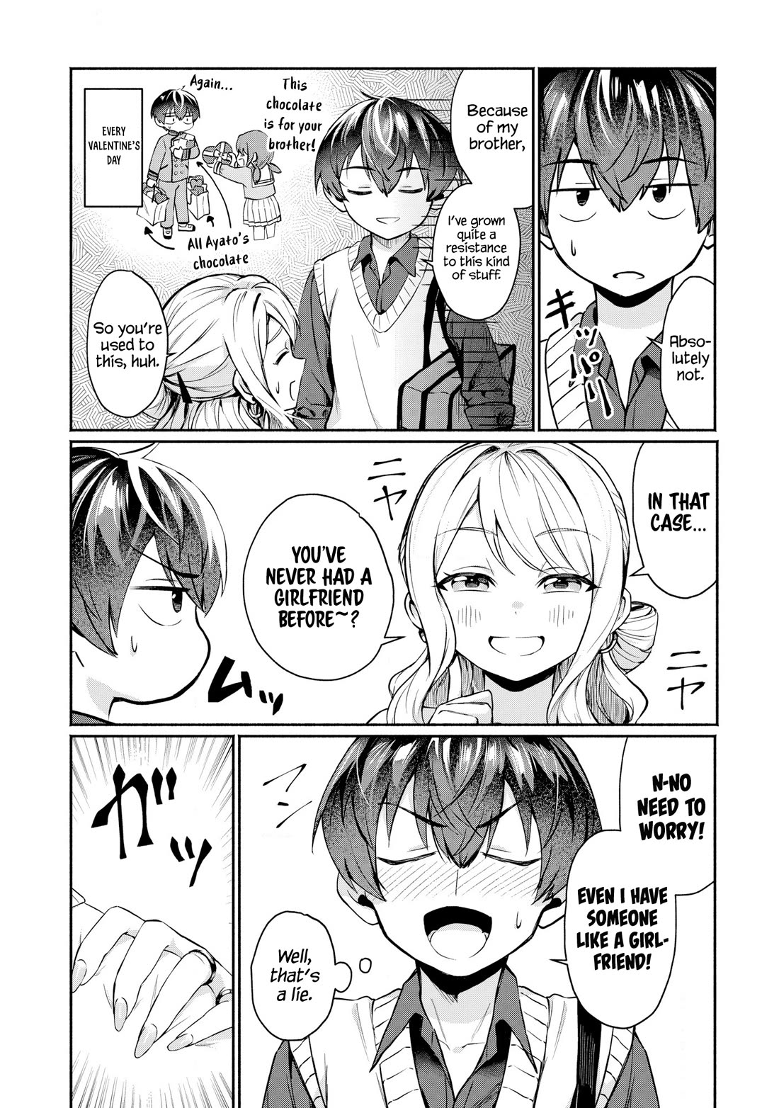 Apparently, My Childhood Friend’s Older Sister, Who is Called a Gal Nowadays, is a Yandere Who Pathologically Loves Me chapter 1 page 25