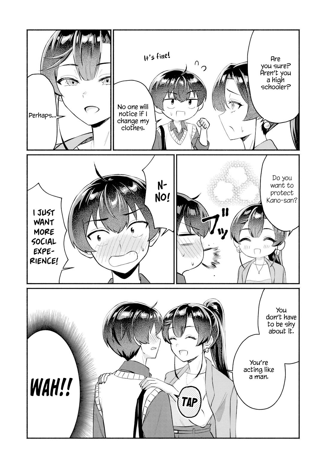 Apparently, My Childhood Friend’s Older Sister, Who is Called a Gal Nowadays, is a Yandere Who Pathologically Loves Me chapter 13 page 14