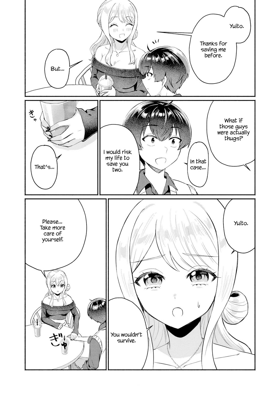 Apparently, My Childhood Friend’s Older Sister, Who is Called a Gal Nowadays, is a Yandere Who Pathologically Loves Me chapter 13 page 7