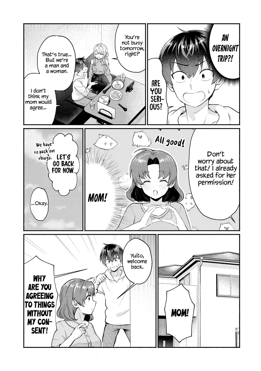 Apparently, My Childhood Friend’s Older Sister, Who is Called a Gal Nowadays, is a Yandere Who Pathologically Loves Me chapter 3 page 11