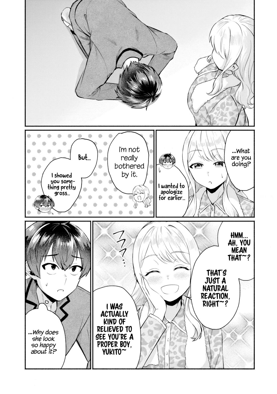 Apparently, My Childhood Friend’s Older Sister, Who is Called a Gal Nowadays, is a Yandere Who Pathologically Loves Me chapter 4 page 13