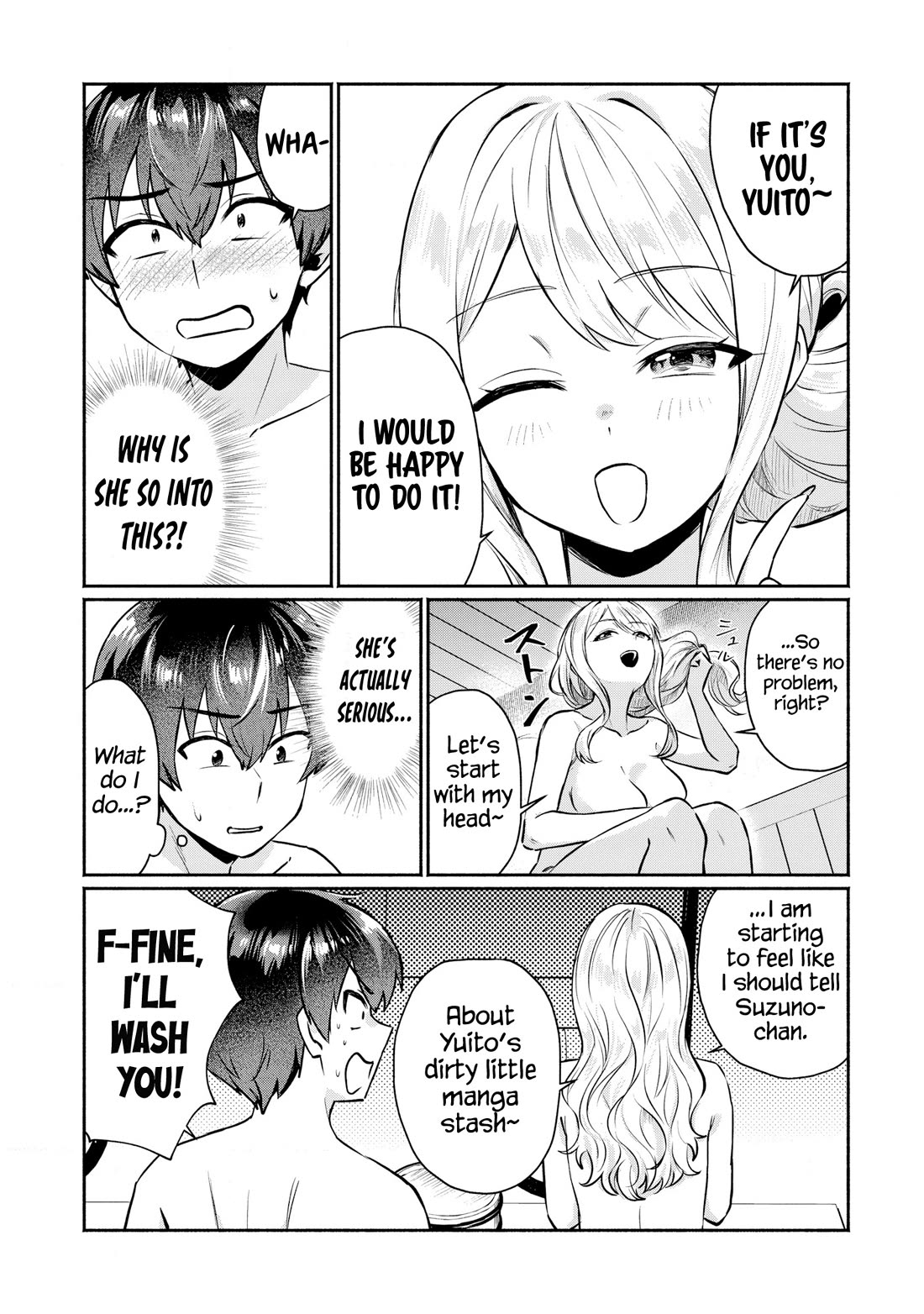 Apparently, My Childhood Friend’s Older Sister, Who is Called a Gal Nowadays, is a Yandere Who Pathologically Loves Me chapter 4 page 3