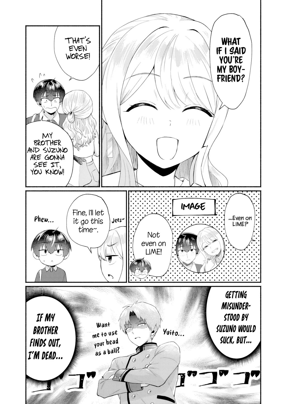 Apparently, My Childhood Friend’s Older Sister, Who is Called a Gal Nowadays, is a Yandere Who Pathologically Loves Me chapter 5 page 11