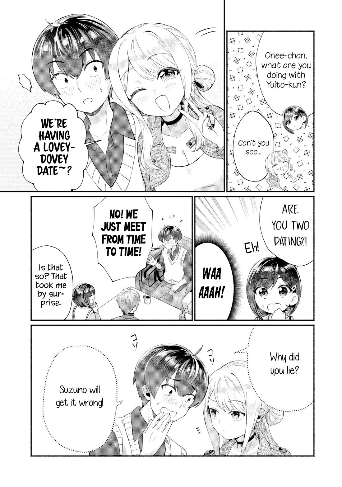 Apparently, My Childhood Friend’s Older Sister, Who is Called a Gal Nowadays, is a Yandere Who Pathologically Loves Me chapter 7 page 15