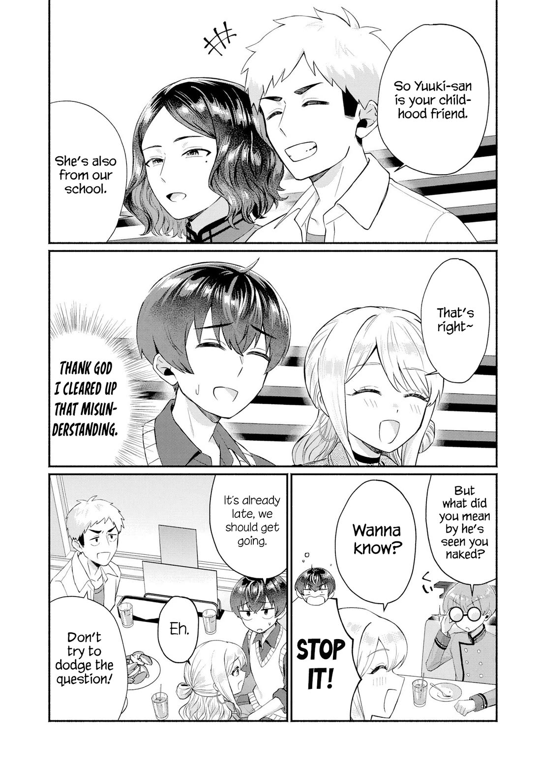 Apparently, My Childhood Friend’s Older Sister, Who is Called a Gal Nowadays, is a Yandere Who Pathologically Loves Me chapter 7 page 7