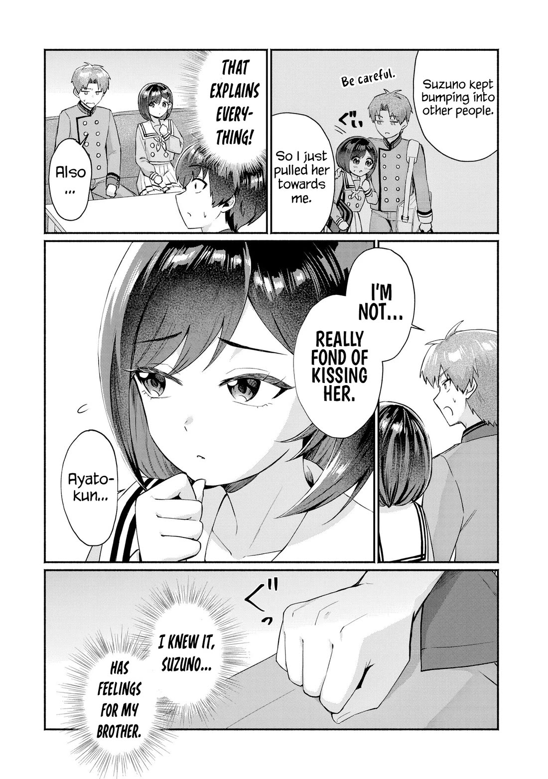 Apparently, My Childhood Friend’s Older Sister, Who is Called a Gal Nowadays, is a Yandere Who Pathologically Loves Me chapter 8 page 12