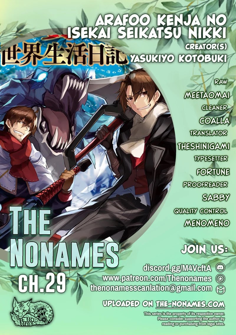 Arafoo Kenja no Isekai Seikatsu Nikki chapter 29 page 1