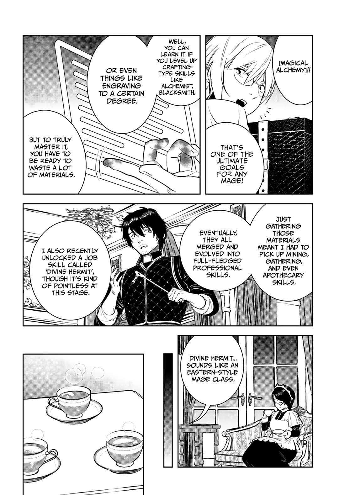 Arafoo Kenja no Isekai Seikatsu Nikki chapter 42 page 7
