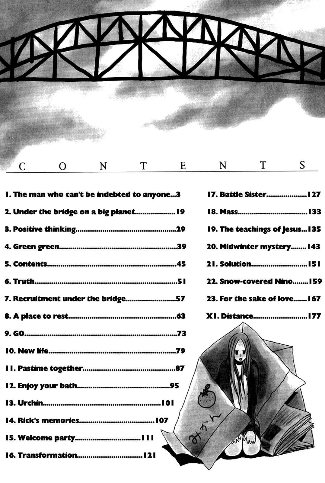 Arakawa Under the Bridge chapter 1 page 2