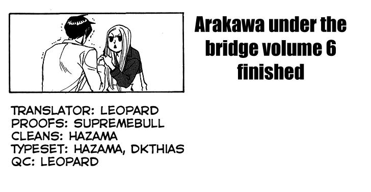 Arakawa Under the Bridge chapter 161 page 7