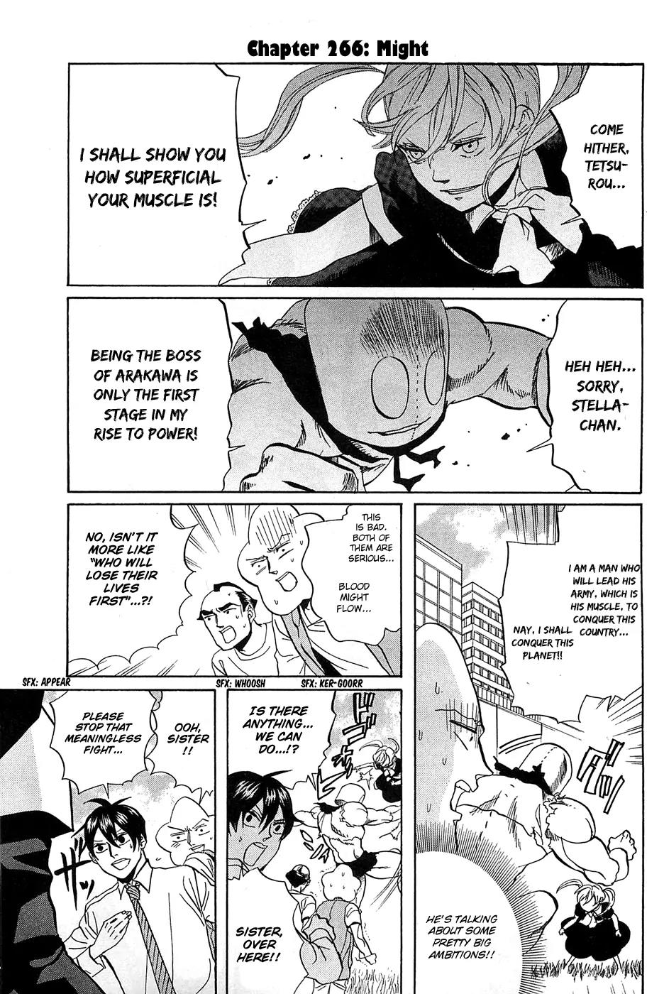 Arakawa Under the Bridge chapter 266 page 2