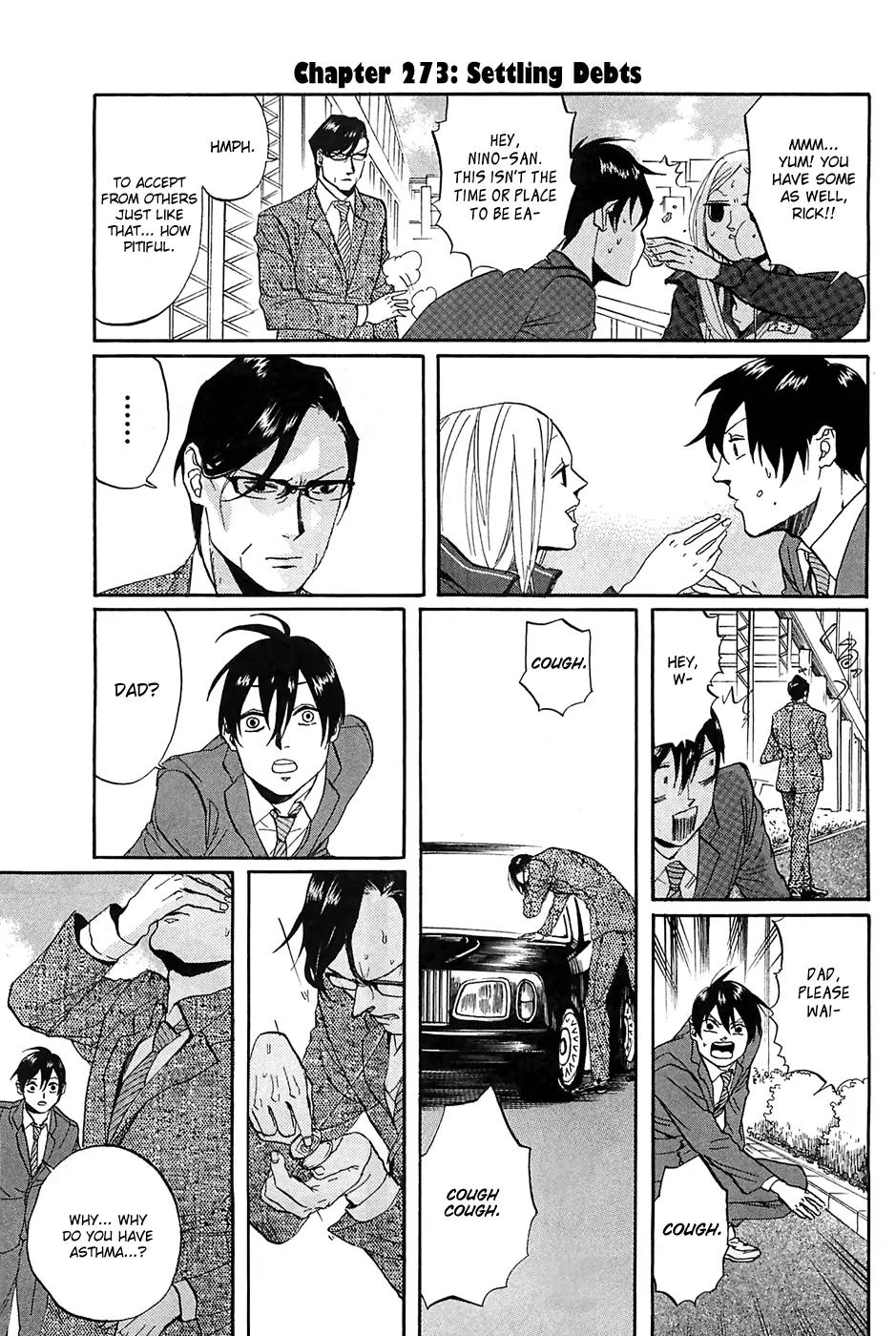 Arakawa Under the Bridge chapter 273 page 2