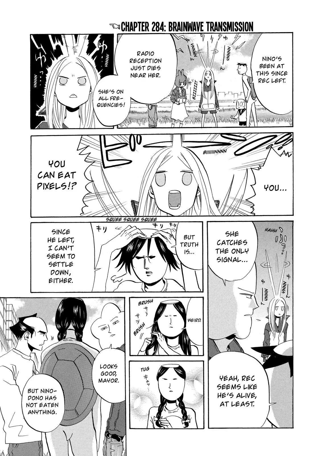 Arakawa Under the Bridge chapter 284 page 4