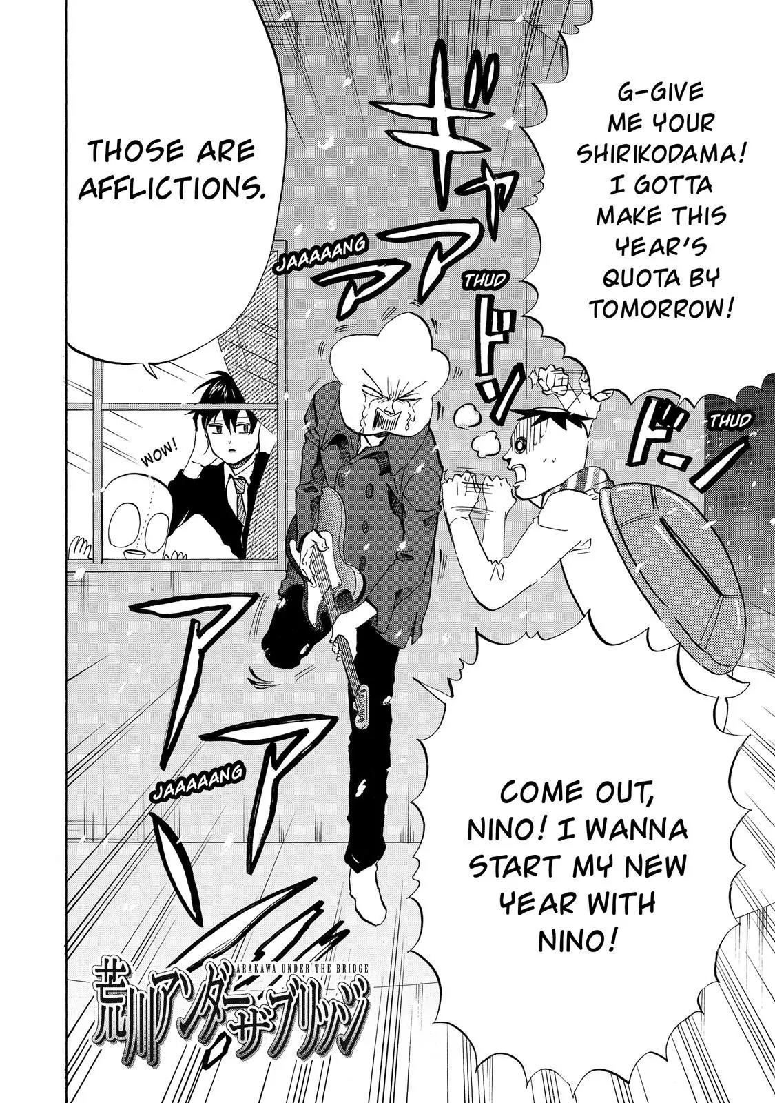 Arakawa Under the Bridge chapter 308 page 3